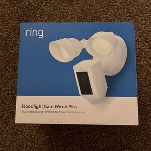 Ring Floodlight Camera-wired